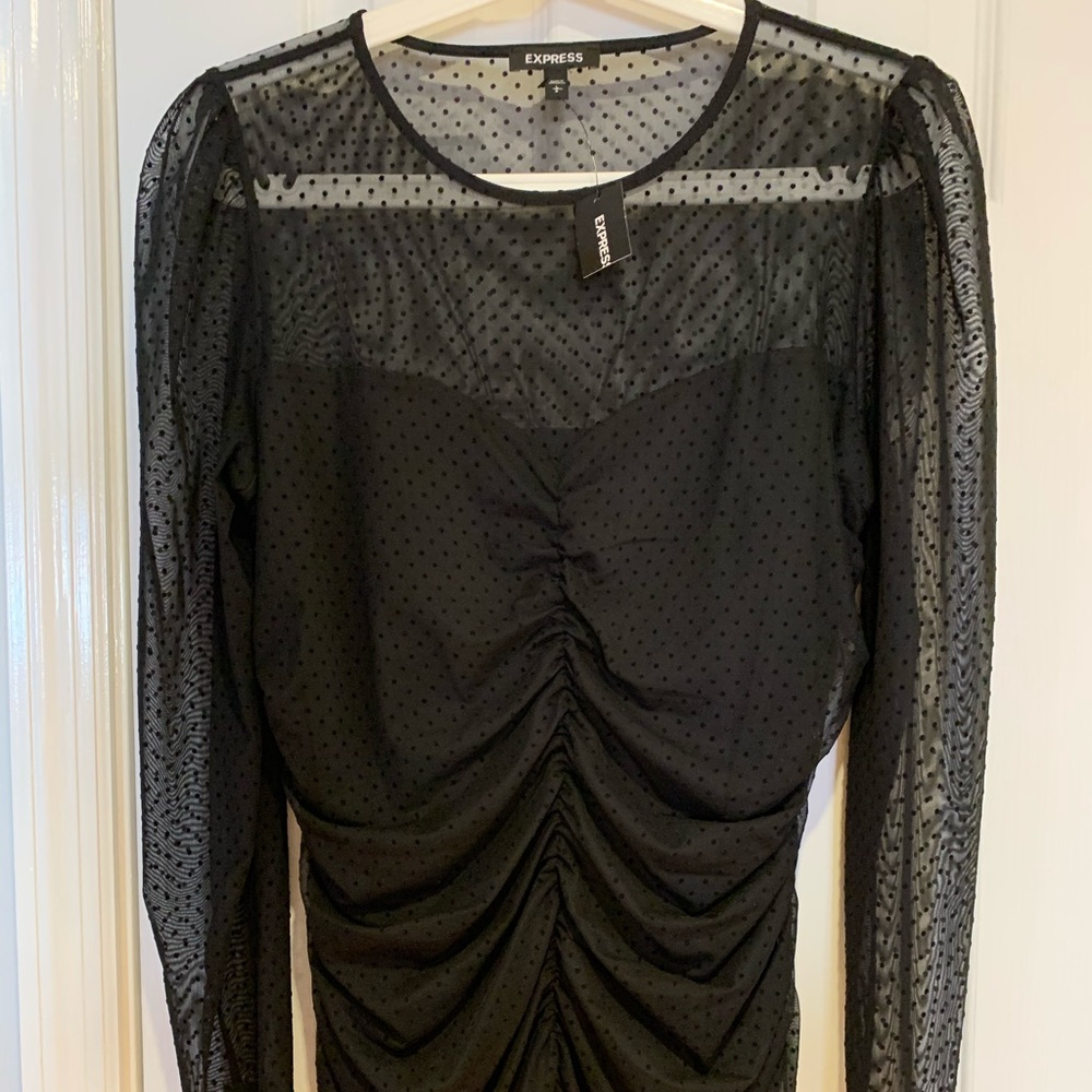Express Black Top , L *NEW*